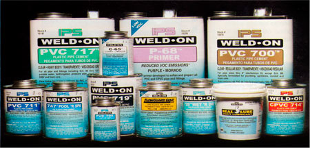pegamentos y limpiadores weld-on