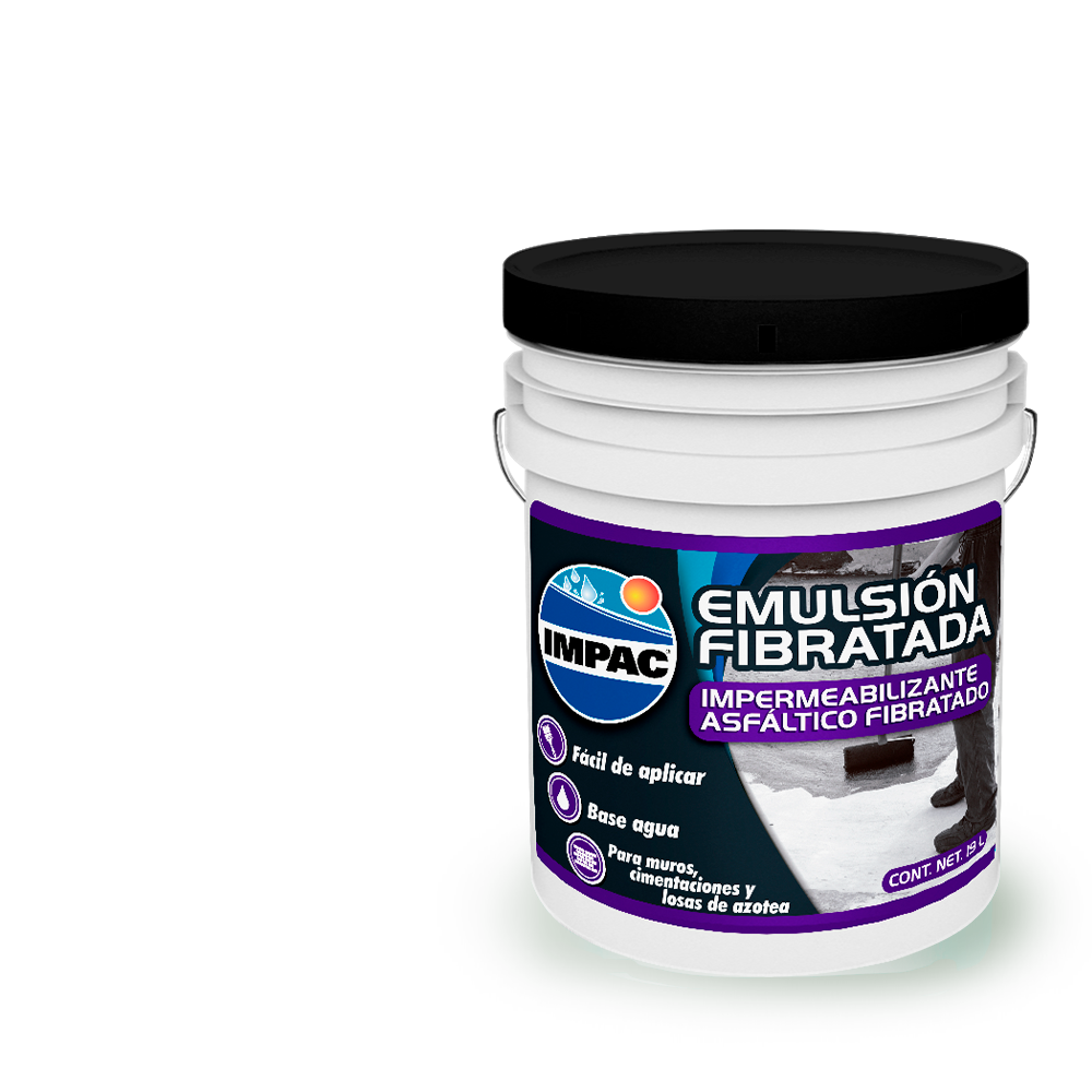 IMPAC EMULSIÓN ASFÁLTICA FIBRATADA