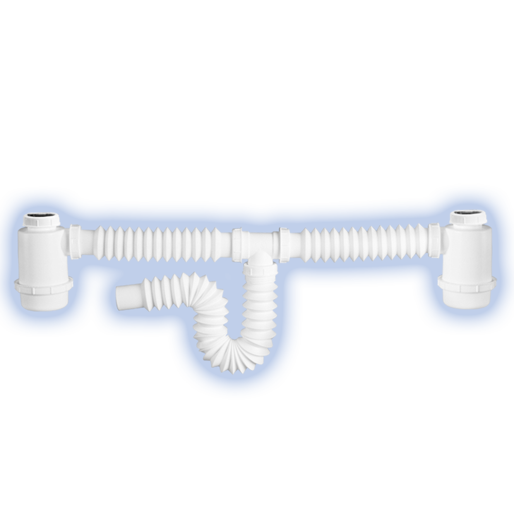 Desagüe Flexible Doble Trampa 2325